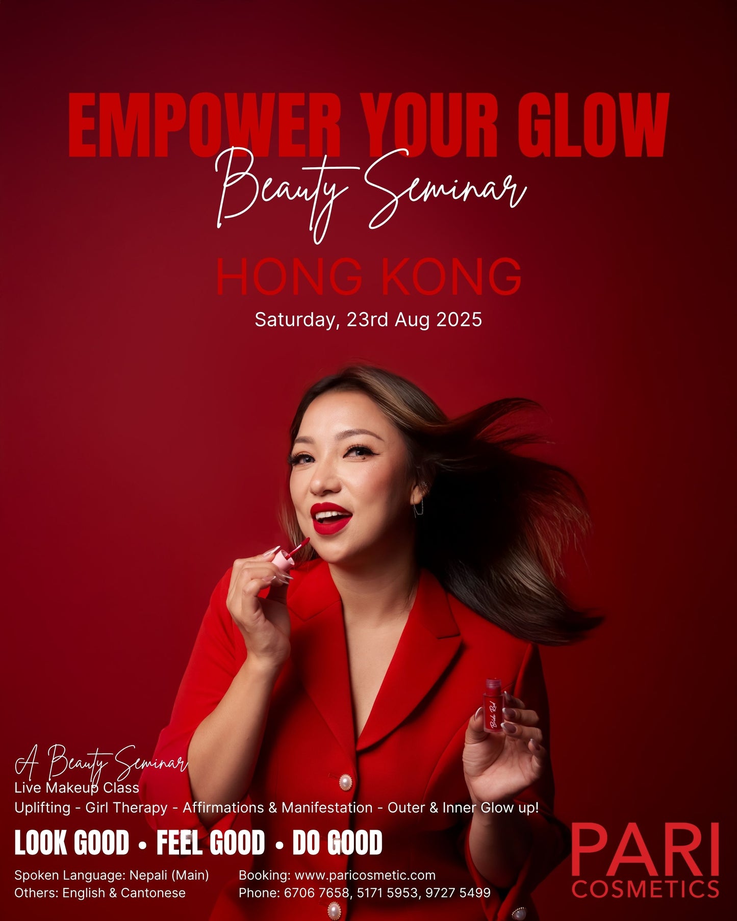 PARI - EMPOWER YOUR GLOW BEAUTY SEMINAR