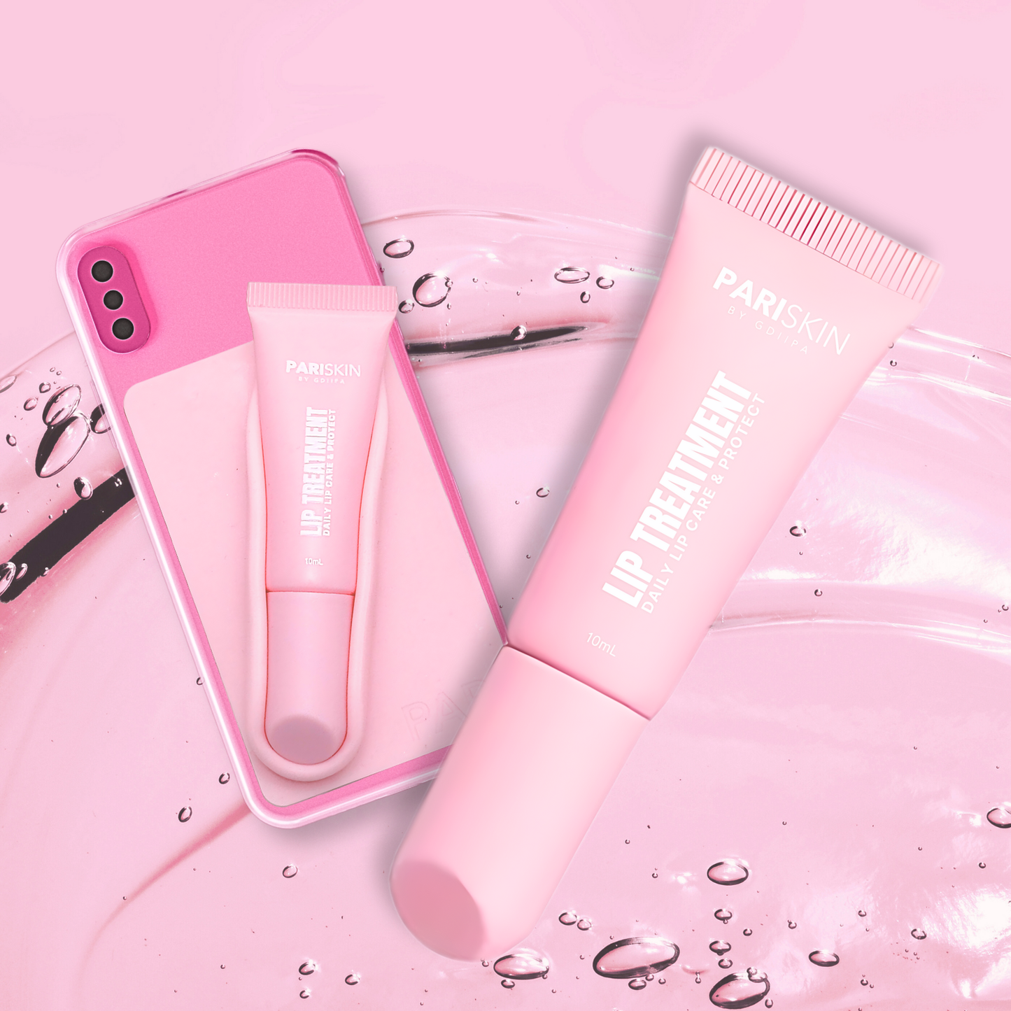 LIP TREATMENT - Lip Care & Protect (with free size phone case lip tube holder)