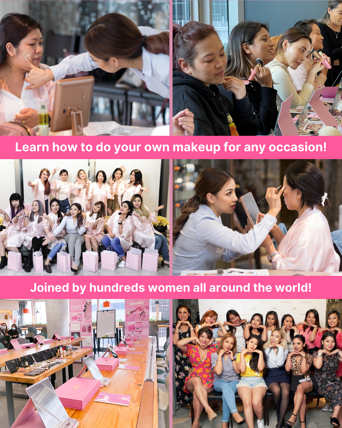PARI MAKEUP CLASS - HONG KONG
