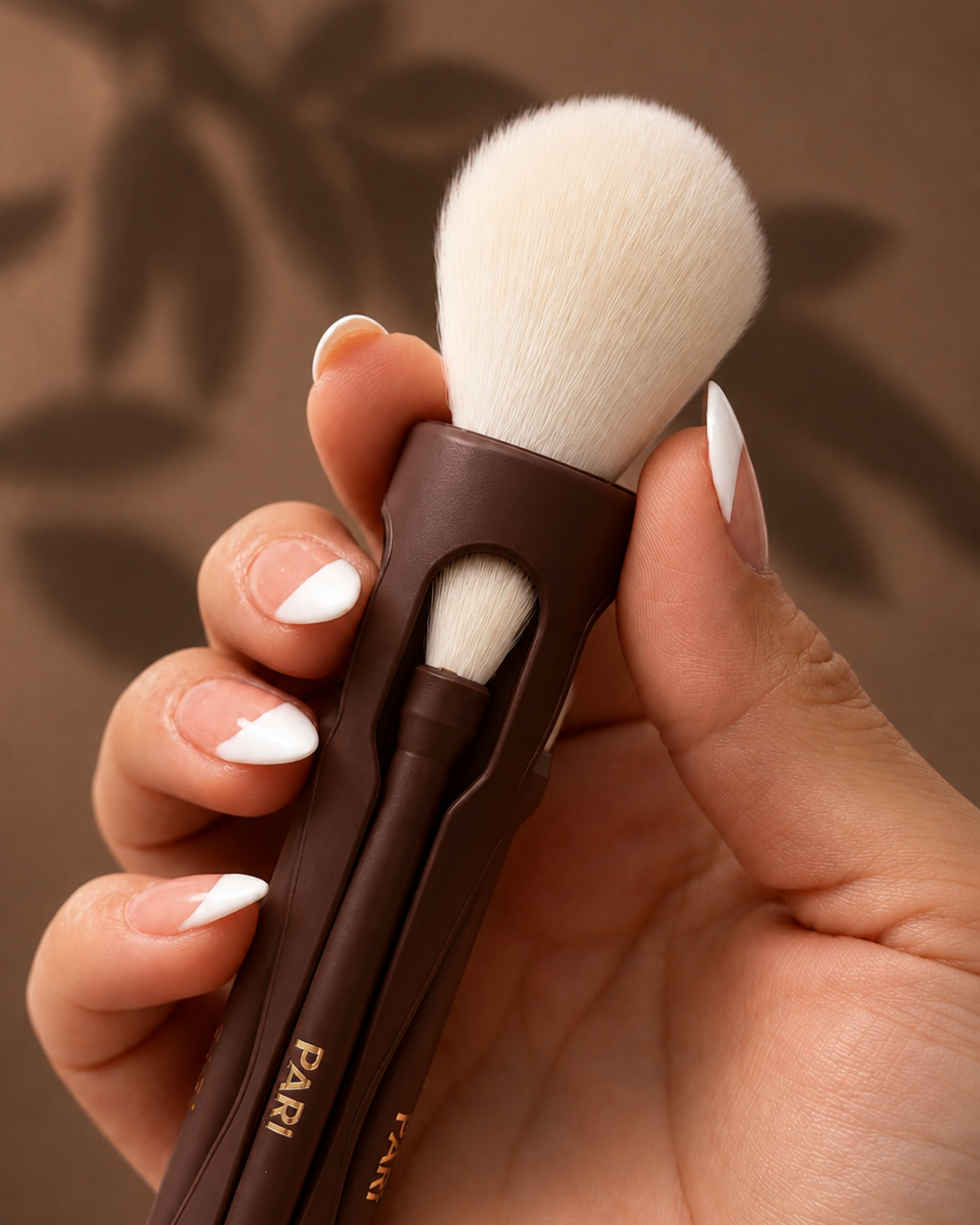 PARI 10X™ — 10-in-1 Magnetic Makeup Brush (Timeless Brown) *Pre-Order