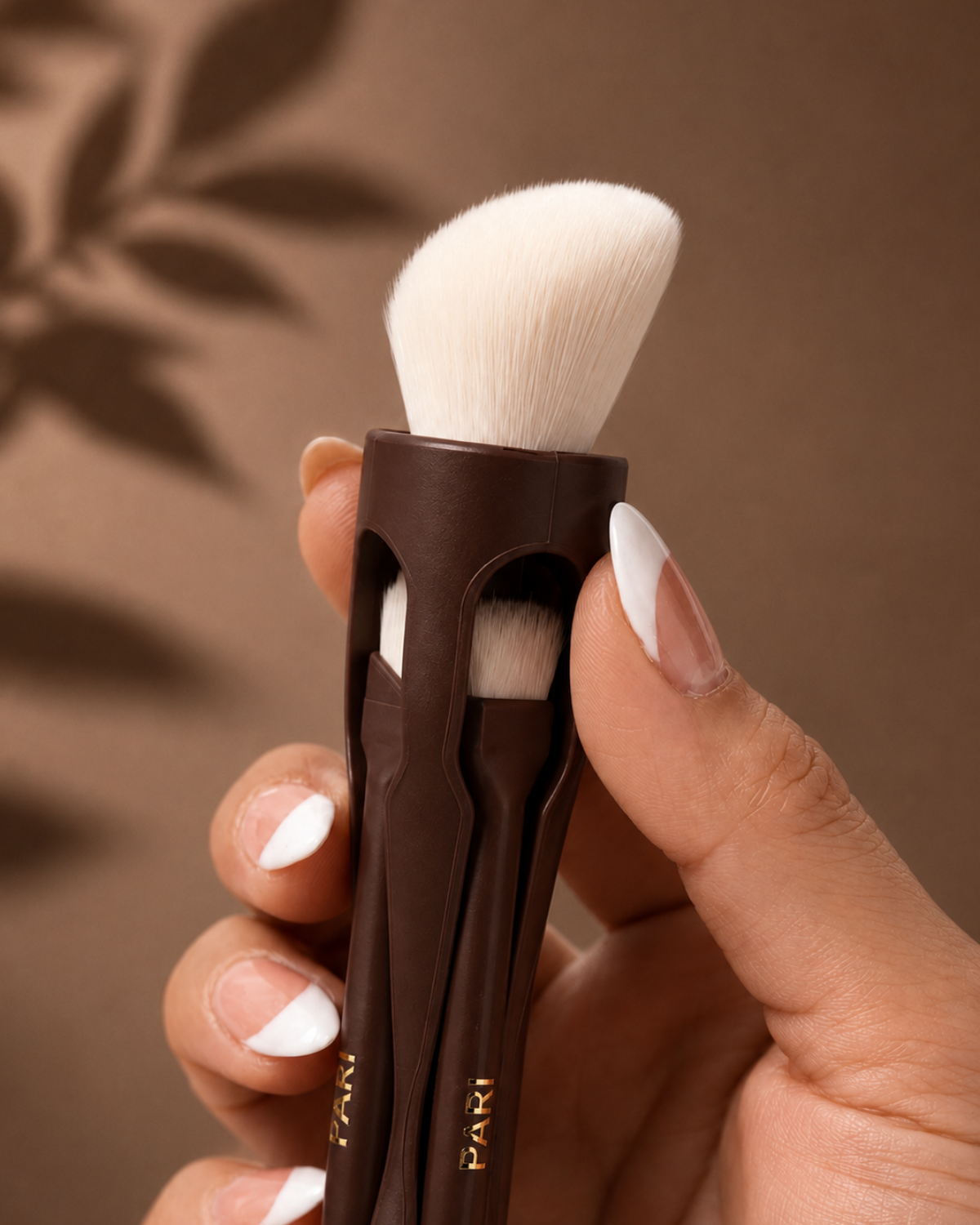 PARI 10X™ — 10-in-1 Magnetic Makeup Brush (Timeless Brown) *Pre-Order