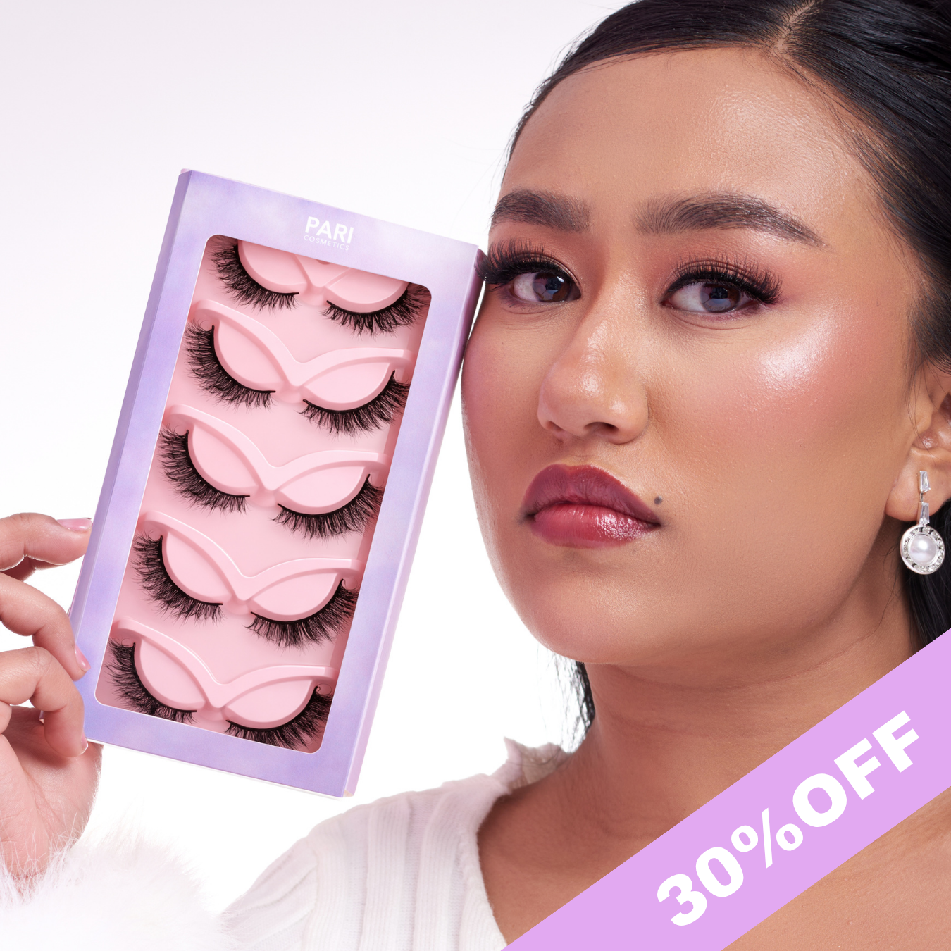 BARBIE - 5 pairs of RE-USABLE Ultra Soft High Quality False Lashes