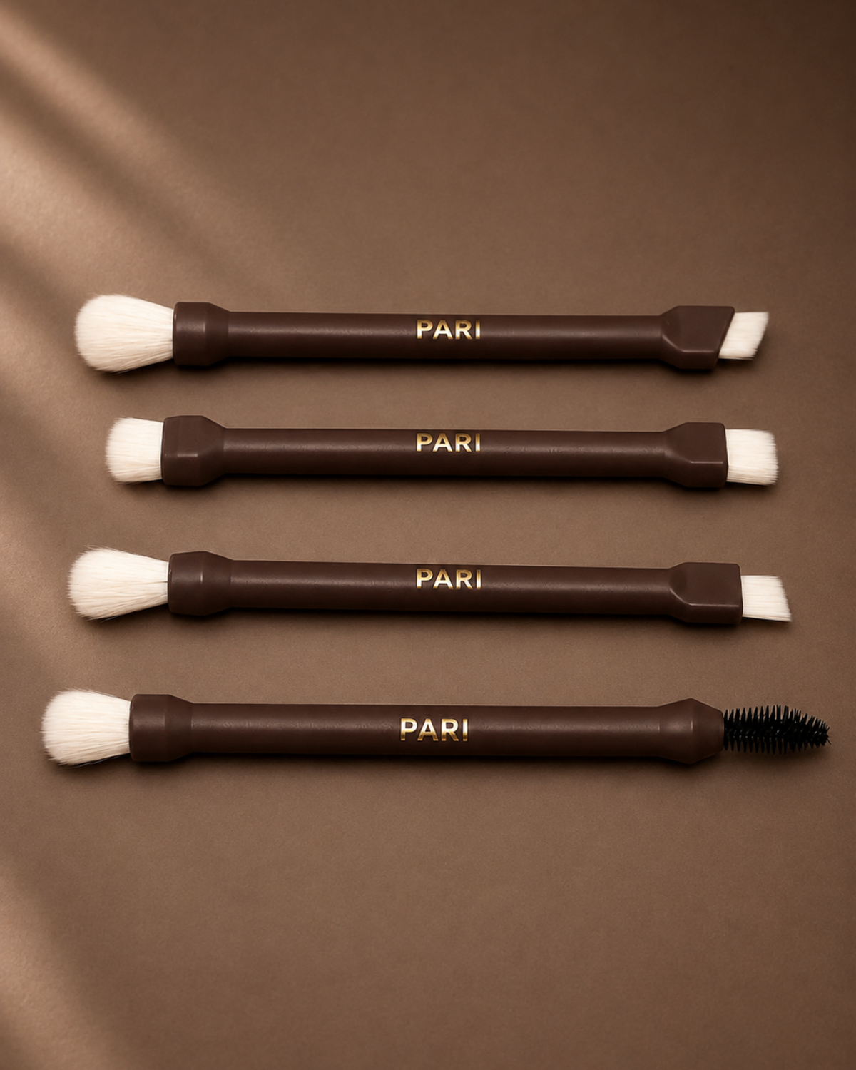 PARI 10X™ — 10-in-1 Magnetic Makeup Brush (Timeless Brown) *Pre-Order