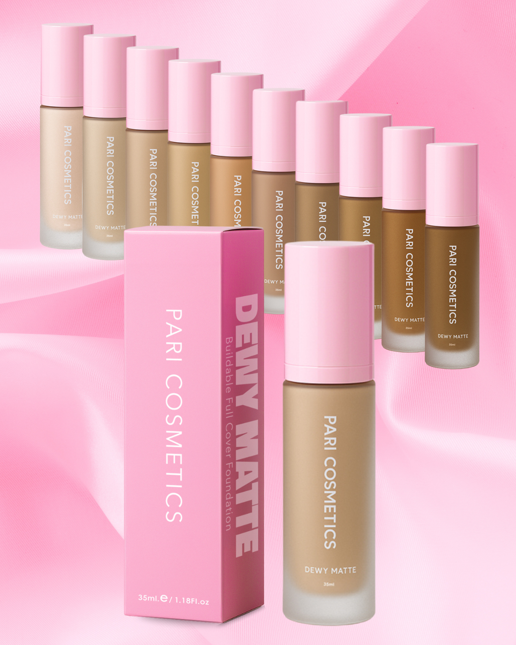Dewy Matte Buildable Full Cover Foundation