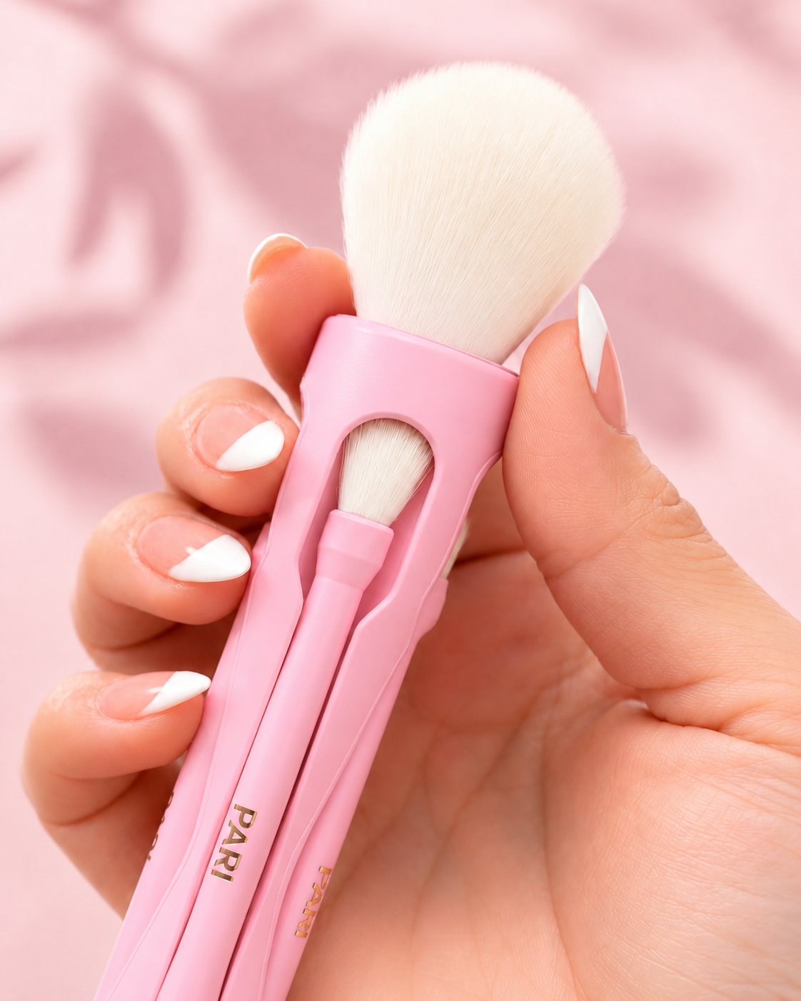 PARI 10X™ — 10-in-1 Magnetic Makeup Brush (Elegant Pink) *PRE-ORDER