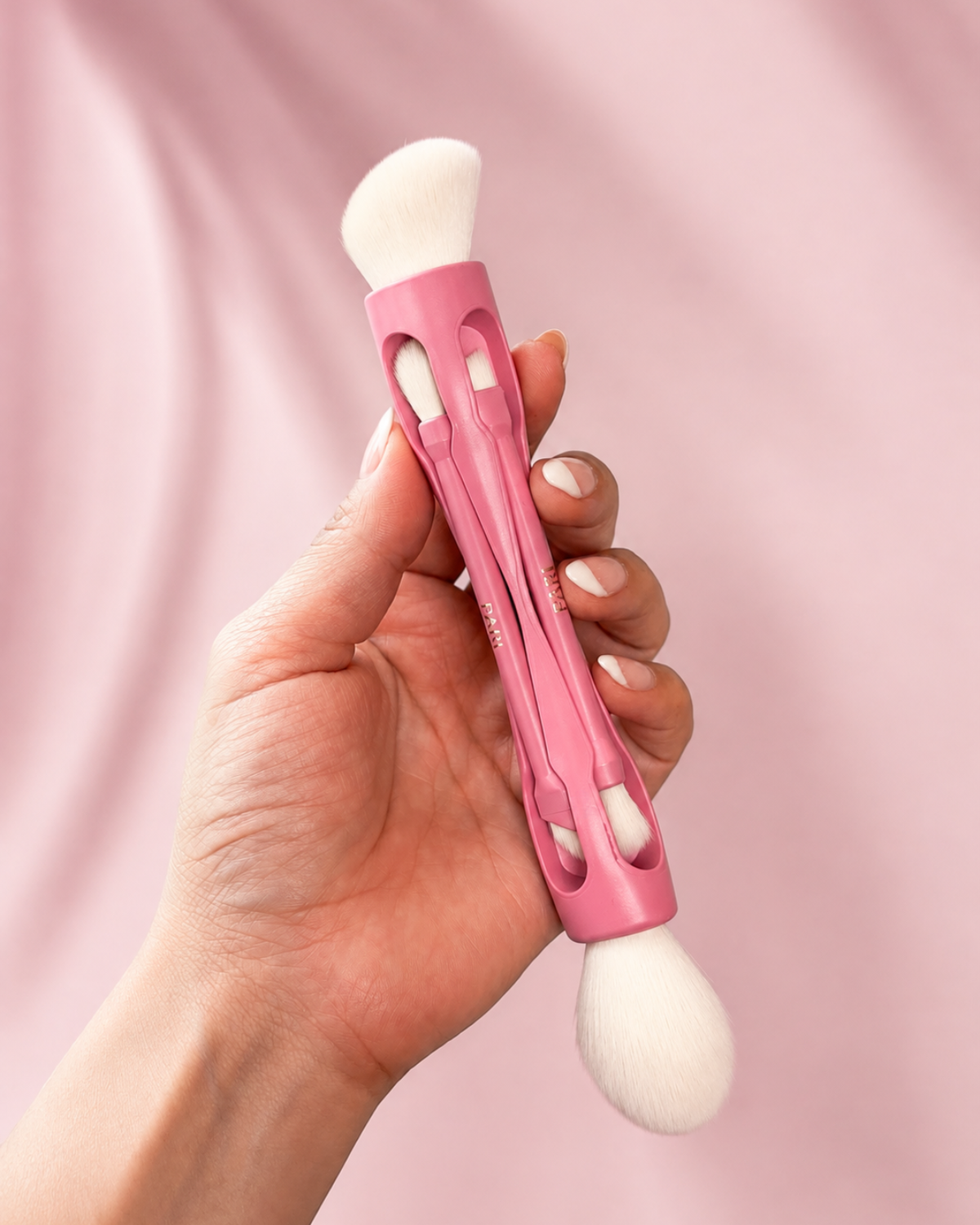 PARI 10X™ — 10-in-1 Magnetic Makeup Brush (Elegant Pink) *PRE-ORDER