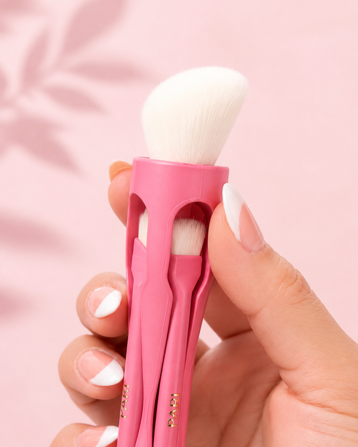 PARI 10X™ — 10-in-1 Magnetic Makeup Brush (Elegant Pink) *PRE-ORDER
