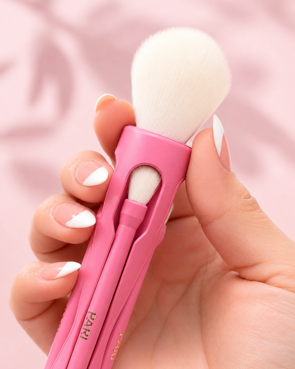PARI 10X™ — 10-in-1 Magnetic Makeup Brush (Elegant Pink) *PRE-ORDER