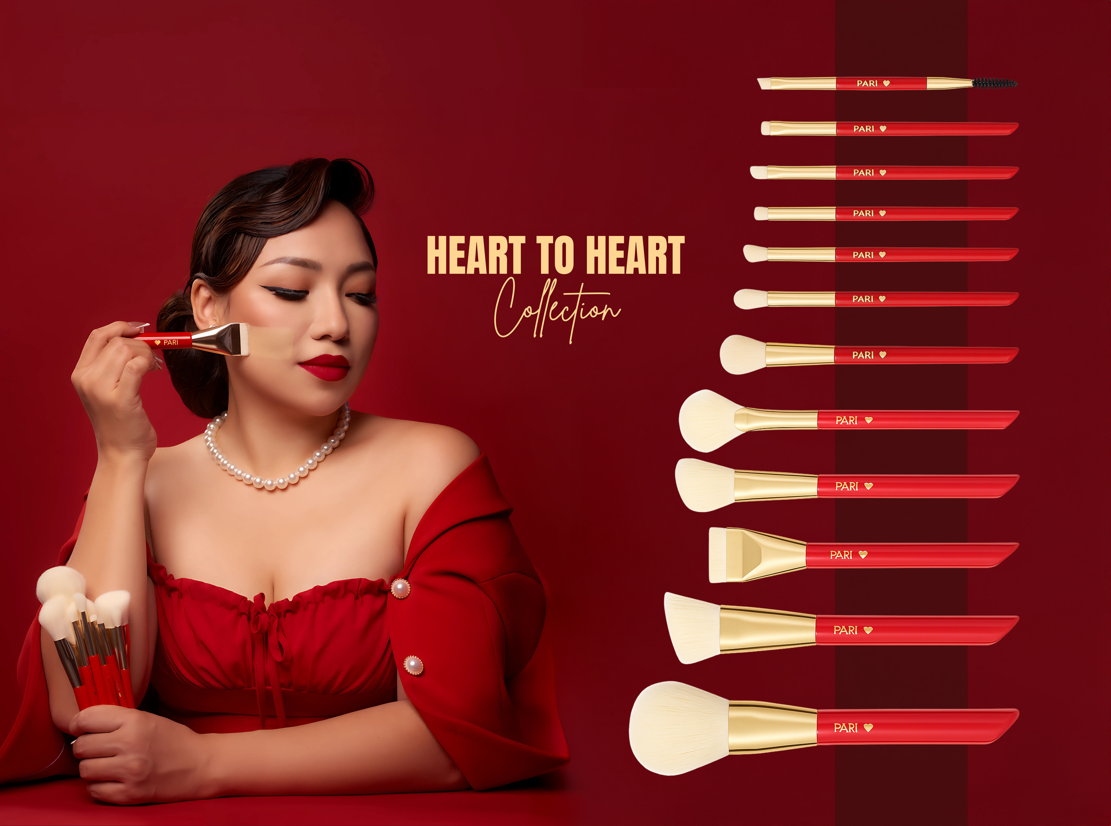 FACE BRUSH SET = GET (FREE) EYE BRUSH SET