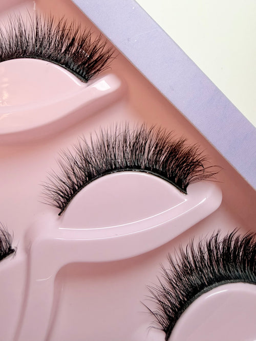 BARBIE - 5 pairs of RE-USABLE Ultra Soft High Quality False Lashes