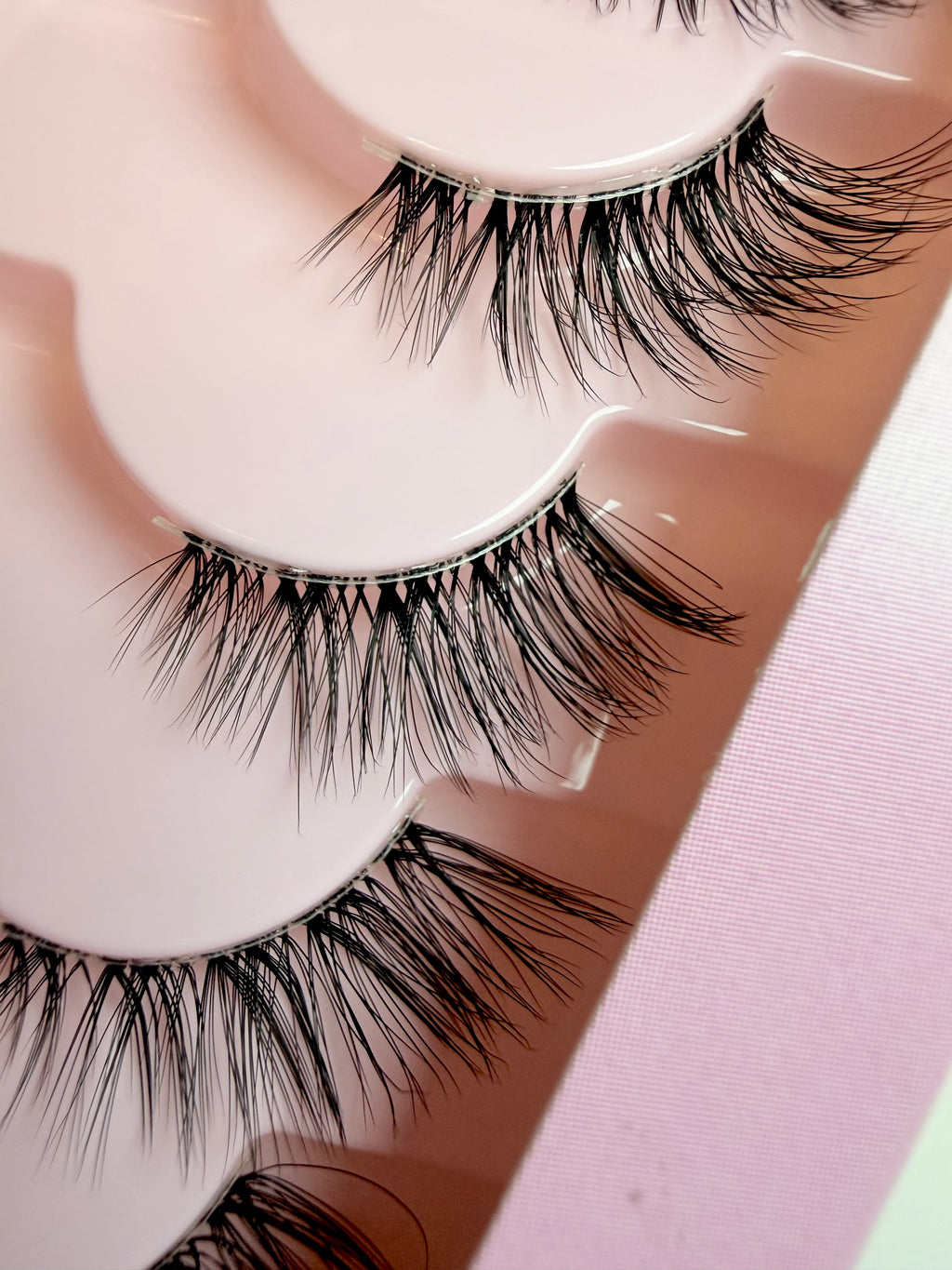 EASY LASH - Half Lashes 7 Pairs Reusable Natural Cateye - For all Eye Shape and sizes (Best Deal)