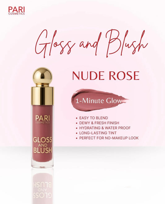 Gloss & Blush - NUDE ROSE
