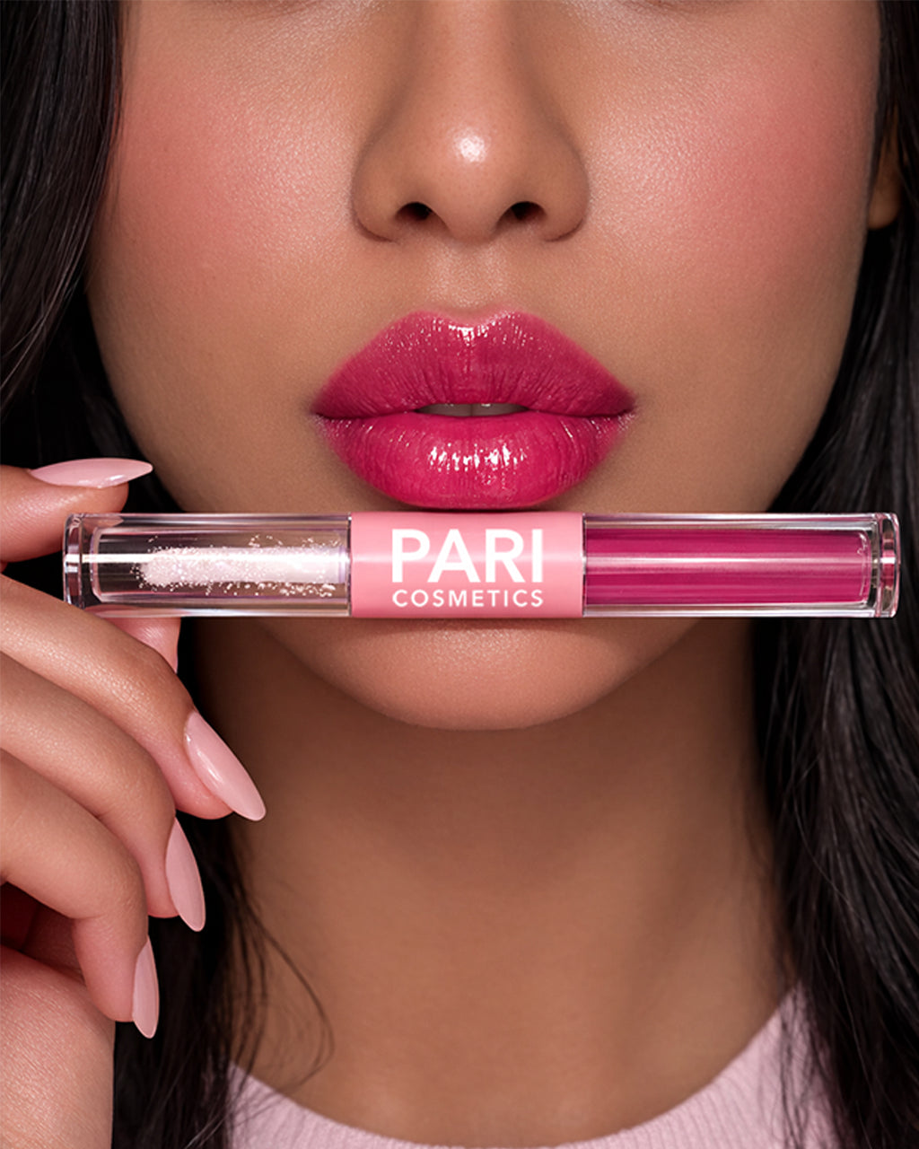 GLOSSY TINT (PINK BERRY) WATER-PROOF KISS-PROOF GLOSS
