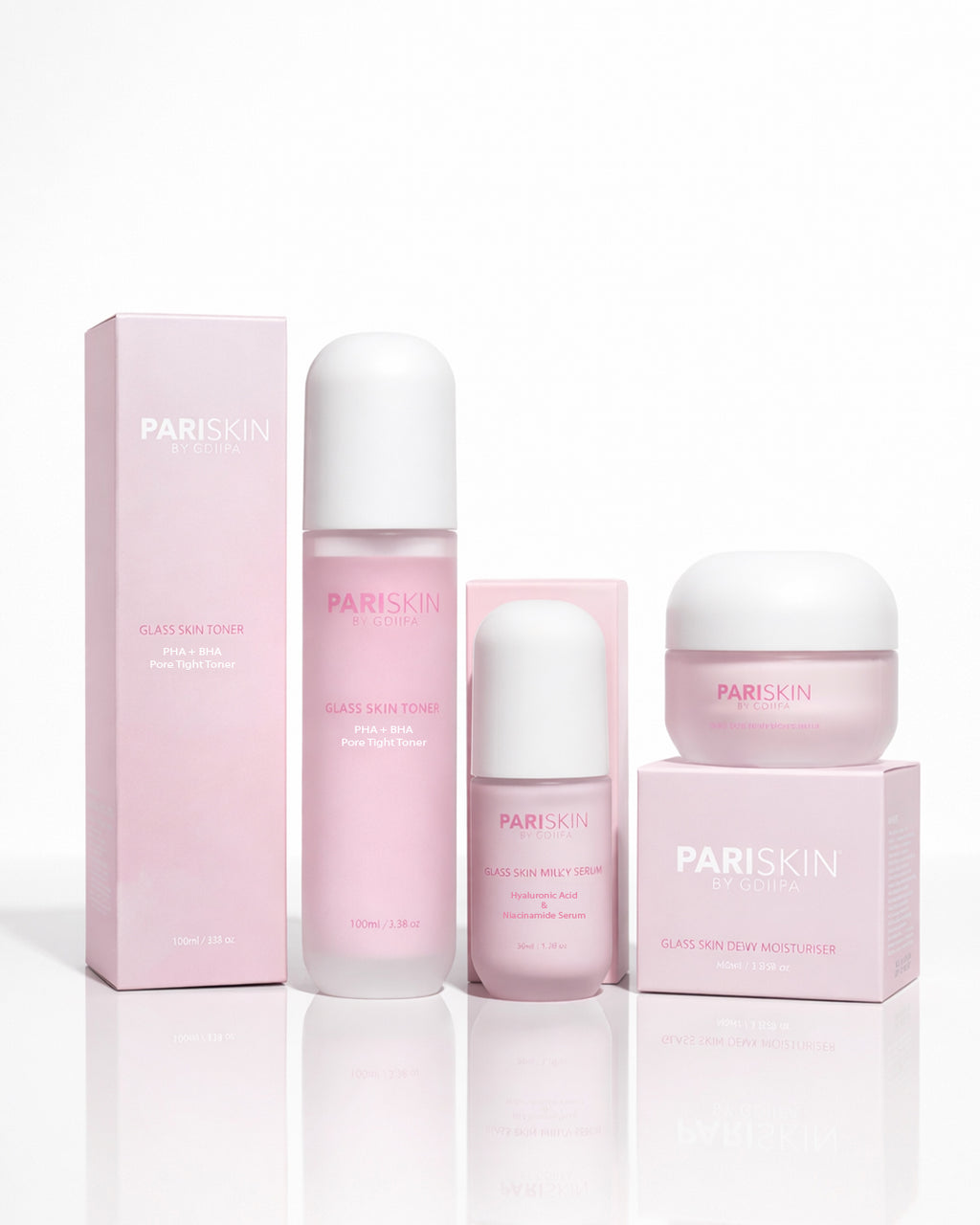 GLASS SKIN FULL SET - Niacinamide & Hyaluronic Acid with Watermelon Extract