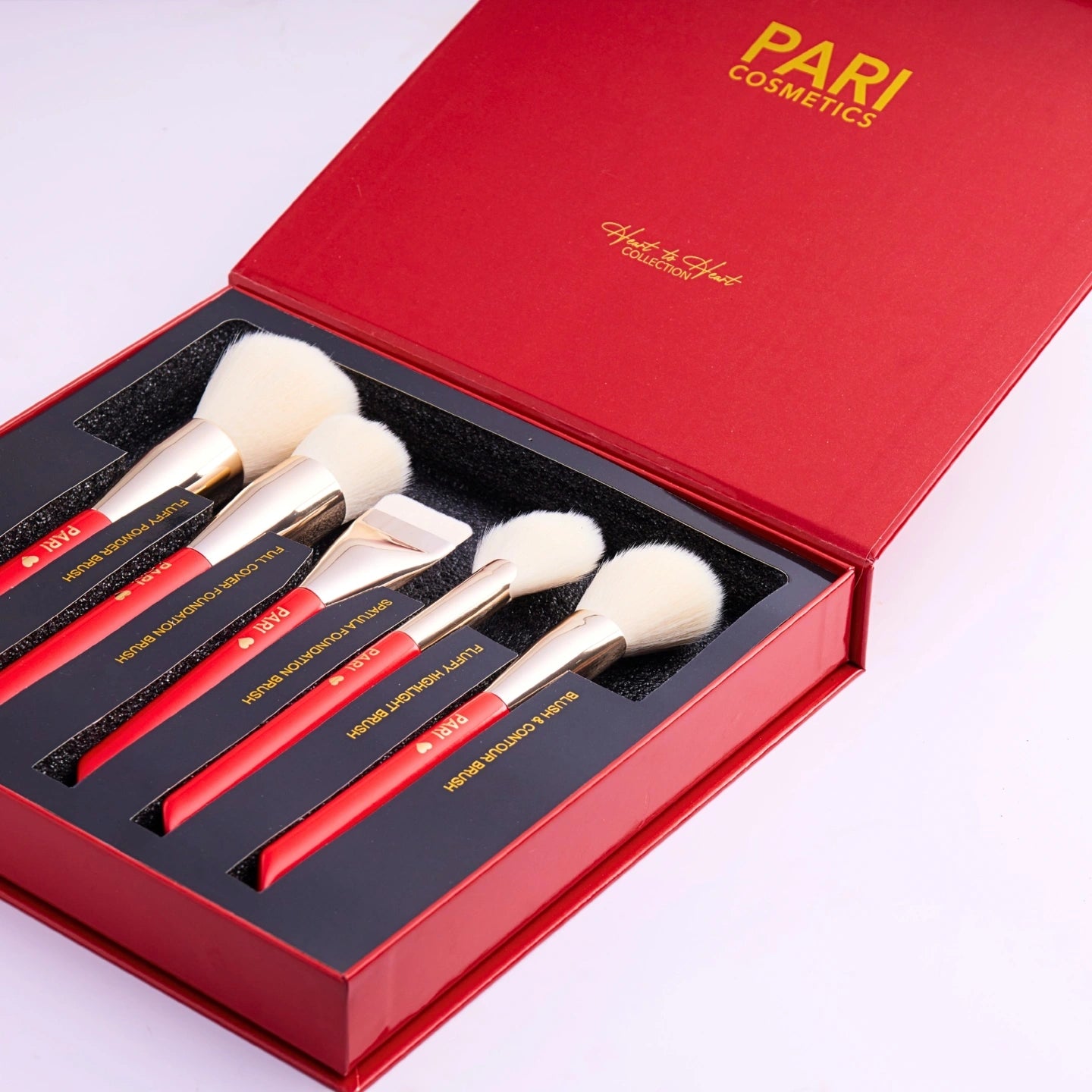 Heart To Heart Collection - Handcrafted Luxury Makeup Brushes
