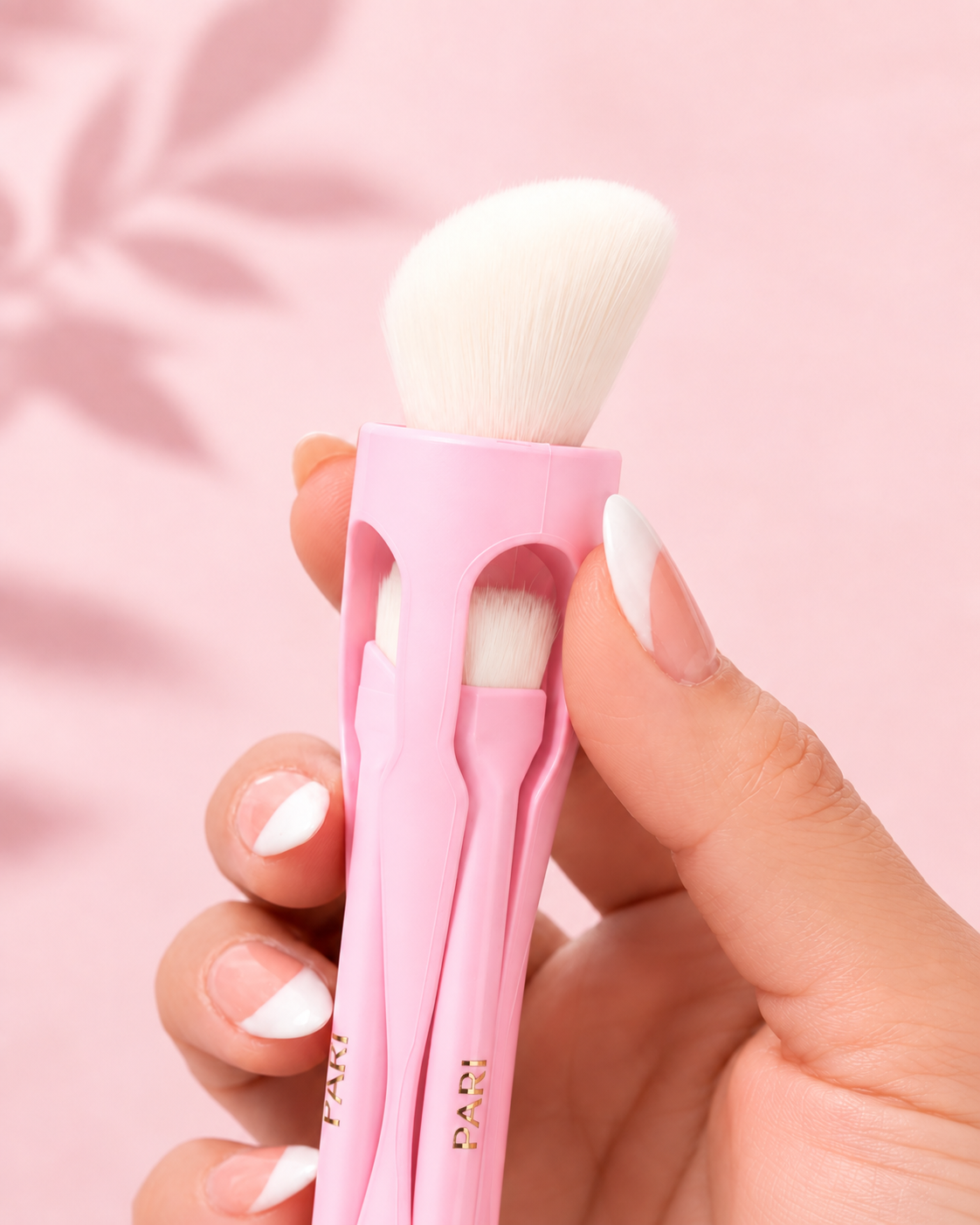 PARI 10X™ — 10-in-1 Magnetic Makeup Brush (Elegant Pink) *PRE-ORDER